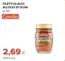 Offerta per Consilia - Filetti Di Alici All'Olio Di Oliva a 2,69€ in Oasi