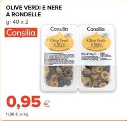 Offerta per Consilia - Olive Verdi E Nere A Rondelle a 0,95€ in Oasi