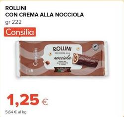 Offerta per Consilia - Rollini Con Crema Alla Nocciola a 1,25€ in Oasi