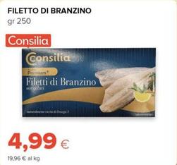 Offerta per Consilia - Filetto Di Branzino a 4,99€ in Oasi