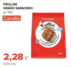 Offerta per Consilia - Frollini Grano Saraceno a 2,28€ in Oasi
