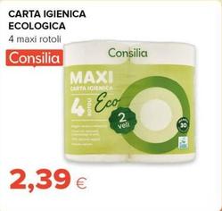 Offerta per Consilia - Carta Igienica Ecologica a 2,39€ in Oasi
