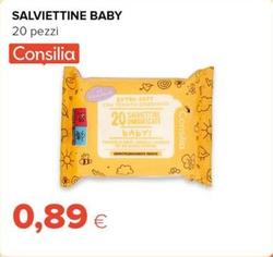Offerta per Consilia - Salviettine Baby a 0,89€ in Oasi