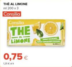 Offerta per Consilia - Thè Al Limone a 0,75€ in Oasi