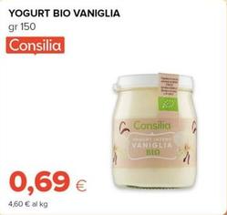Offerta per Consilia - Yogurt Bio Vaniglia a 0,69€ in Tigre