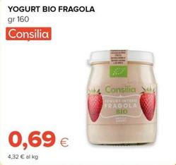 Offerta per Consilia - Yogurt Bio Fragola a 0,69€ in Tigre