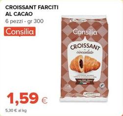 Offerta per Consilia - Croissant Farciti Al Cacao a 1,59€ in Tigre