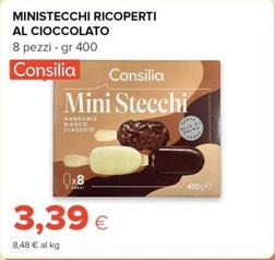 Offerta per Consilia - Ministecchi Ricoperti Al Cioccolato a 3,39€ in Tigre