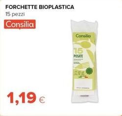 Offerta per Consilia - Forchette Bioplastica a 1,19€ in Tigre