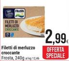 Offerta per Frosta - Filetti Di Merluzzo Croccante a 2,99€ in Gulliver