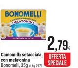 Offerta per Bonomelli - Camomilla Setacciata Con Melatonina a 2,79€ in Gulliver