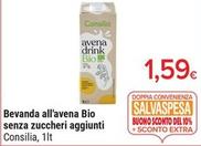 Offerta per Consilia - Bevanda All'Avena Bio Senza Zuccheri Aggiunti a 1,59€ in Gulliver