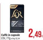 Offerta per L'or Espresso - Caffè In Capsule a 2,49€ in Gulliver