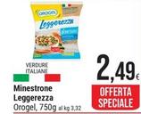 Offerta per Orogel - Minestrone Leggerezza a 2,49€ in Gulliver