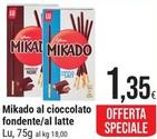 Offerta per Lu - Mikado Al Cioccolato Fondente/Al Latte a 1,35€ in Gulliver