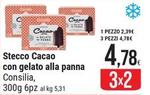 Offerta per Consilia - Stecco Cacao Con Gelato Alla Panna a 4,78€ in Gulliver