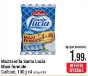 Offerta per Galbani - Mozzarella Santa Lucia Maxi Formato a 1,99€ in Gulliver