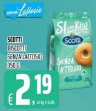 Offerta per Scotti - Biscotti Senza Lattosio a 2,19€ in Coop