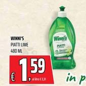 Offerta per Winni's - Piatti Lime a 1,59€ in Coop