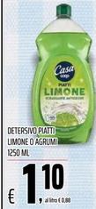 Offerta per Coop - Detersivo Piatti Limone O Agrumi a 1,1€ in Coop