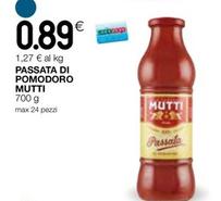 Offerta per Mutti - Passata Di Pomodoro a 0,89€ in Coop