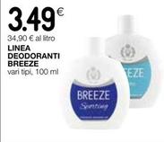 Offerta per Breeze - Linea Deodoranti a 3,49€ in Coop