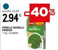 Offerta per Findus - Piselli Novelli a 2,94€ in Ipercoop