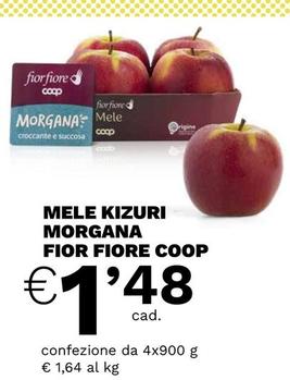 Offerta per Coop - Mele Kizuri Morgana Fior Fiore a 1,48€ in Coop