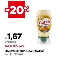 Offerta per Calvè - Maionese Top Down a 1,67€ in Coop