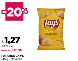 Offerta per Lay's - Patatine a 1,27€ in Coop