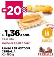 Offerta per Cerealia - Panini Per Hotdog a 1,36€ in Coop