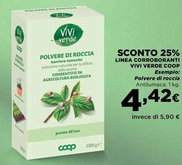 Offerta per Vivi Verde Coop - Linea Corroboranti a 4,42€ in Coop