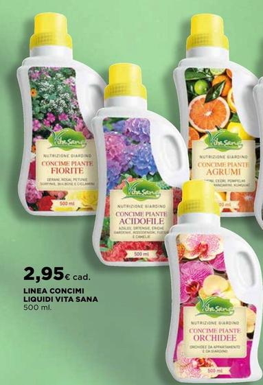 Offerta per Vita Sana - Linea Concimi Liquidi a 2,95€ in Coop