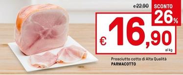 Offerta per Parmacotto - Prosciutto Cotto Di Alta Qualità a 16,9€ in Iper La grande i