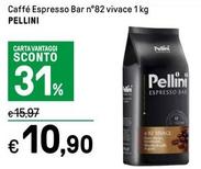 Offerta per Pellini - Caffé Espresso Bar N°82 Vivace a 10,9€ in Iper La grande i