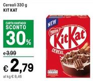 Offerta per Kitkat - Cereali a 2,79€ in Iper La grande i