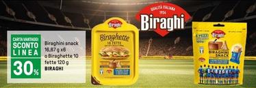 Offerta per Biraghi - Biraghini Snack O Biraghette 10 Fette  in Iper La grande i