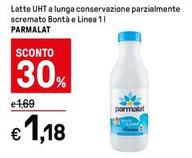 Offerta per Parmalat - Latte UHT A Lunga Conservazione Parzialmente Scremato Bontà E Linea a 1,18€ in Iper La grande i