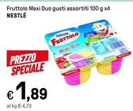Offerta per Nestlè - Fruttolo Maxi Duo a 1,89€ in Iper La grande i
