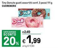 Offerta per Cuorenero - Tiny Donuts a 1,99€ in Iper La grande i