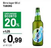 Offerta per Tuborg - Birra Lager a 0,99€ in Iper La grande i
