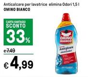 Offerta per Omino Bianco - Anticalcare Per Lavatrice Elimina Odori a 4,99€ in Iper La grande i