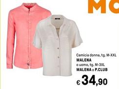 Offerta per Malena - Camicia Donna O Uomo a 34,9€ in Iper La grande i