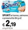 Offerta per Spunti - Al Tonno, Salmone O Prosciutto a 2,19€ in Iper La grande i