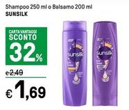 Offerta per Sunsilk - Shampoo O Balsamo a 1,69€ in Iper La grande i