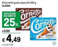 Offerta per Algida - 6 Cornetti a 4,49€ in Iper La grande i