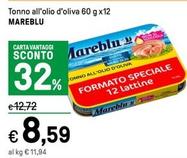Offerta per Mareblu - Tonno All'olio D'oliva a 8,59€ in Iper La grande i