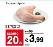 Offerta per Posteriori Di Pollo a 3,99€ in Iper La grande i