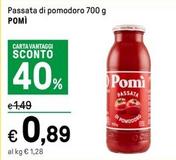 Offerta per Pomì - Passata Di Pomodoro a 0,89€ in Iper La grande i