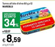Offerta per Mareblu - Tonno All'Olio D'Oliva a 8,59€ in Iper La grande i